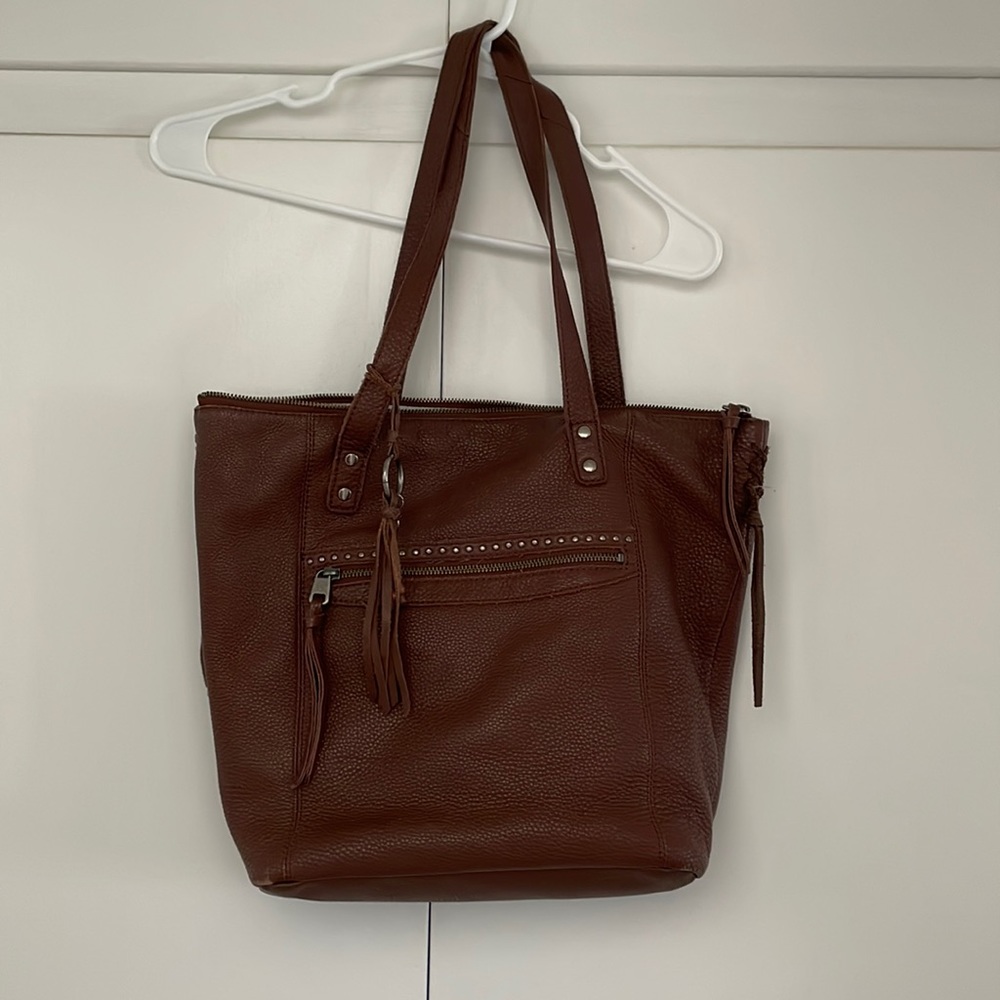 The Sak Brown Leather Tote